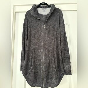 Splendid Gray Hooded Sweater